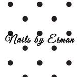Nails by Eiman polka dot logo